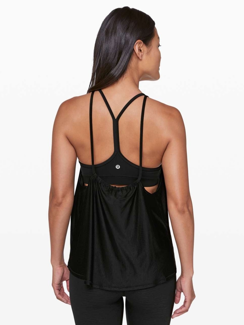 Lululemon Flow Y 2-in-1 TankBlack